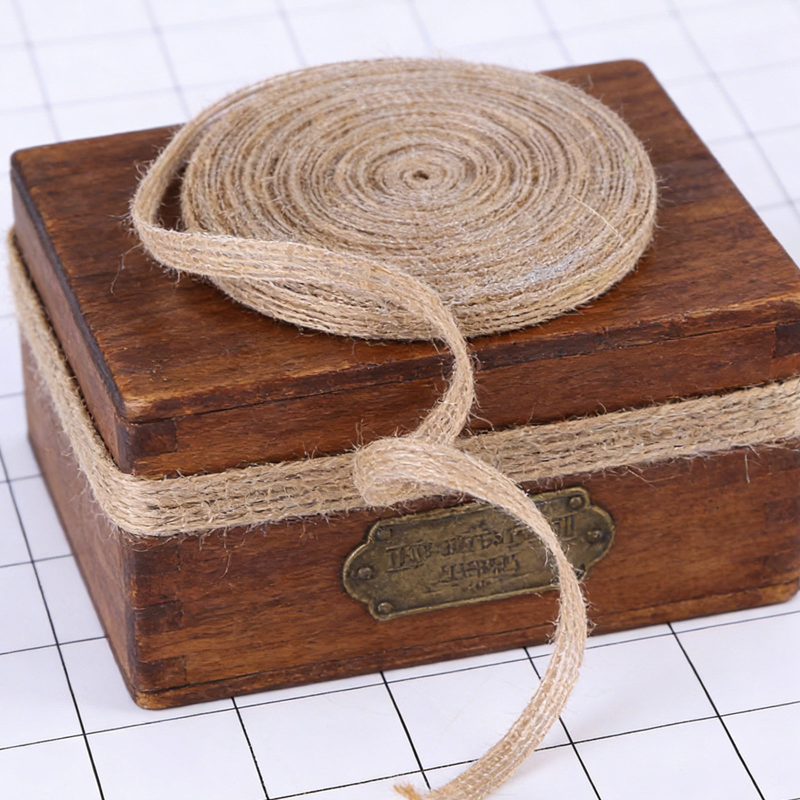 Twine Jute Natural - 2 Rolls Jute Ribbon Burlap Twine