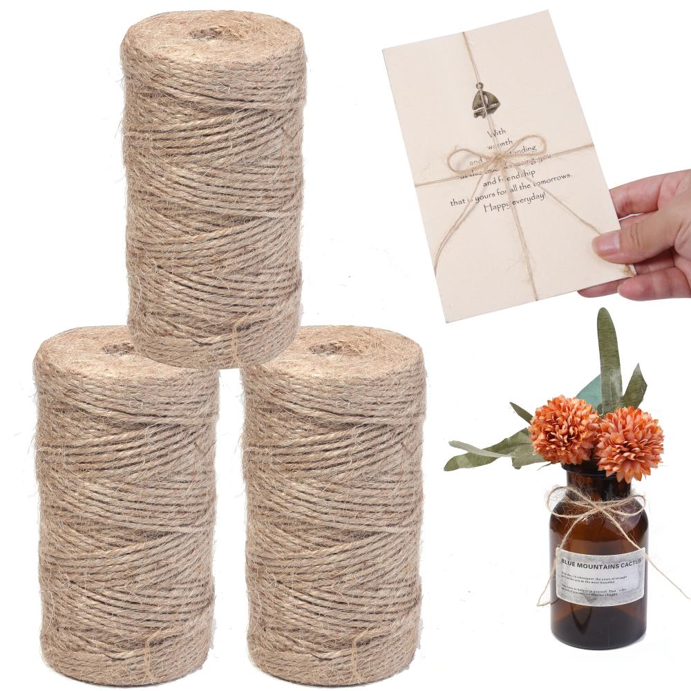 100M 1-3mm Natural Jute Rope S - đánh giá và giá Twine Jute Natural