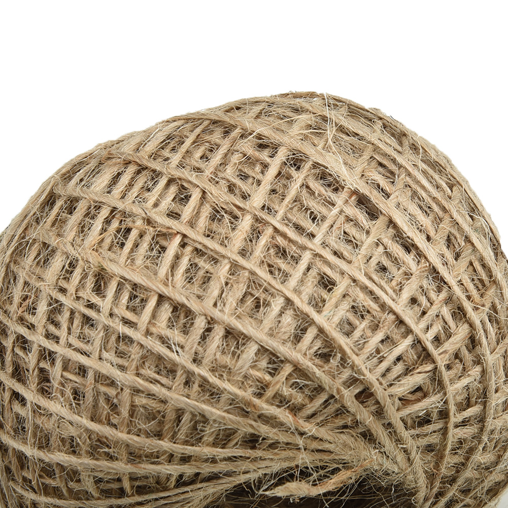 New 100m Long Linen Rope Jute  - đánh giá và giá Twine Jute Natural