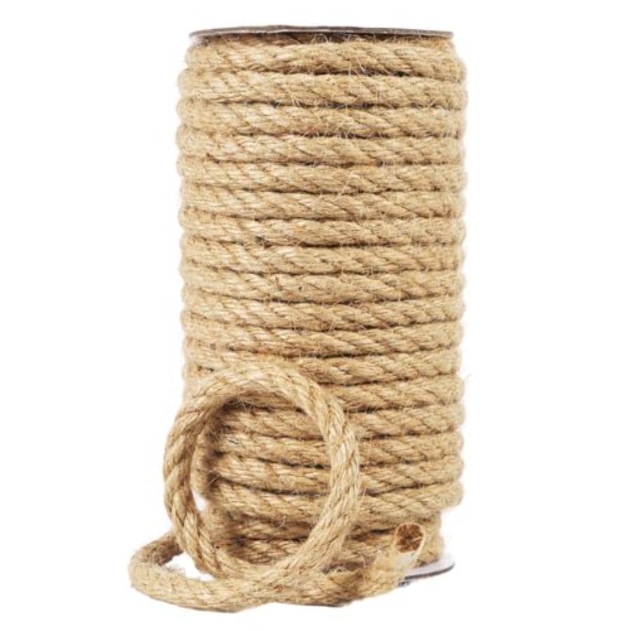 Natural Jute Twine 8MM x 50FT  - đánh giá và giá Twine Jute Natural
