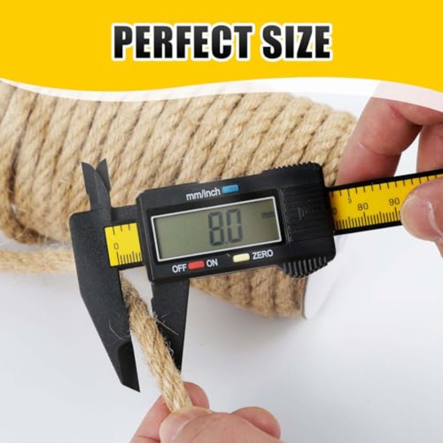 Natural Jute Twine 8MM x 50FT  - đánh giá và giá Twine Jute Natural