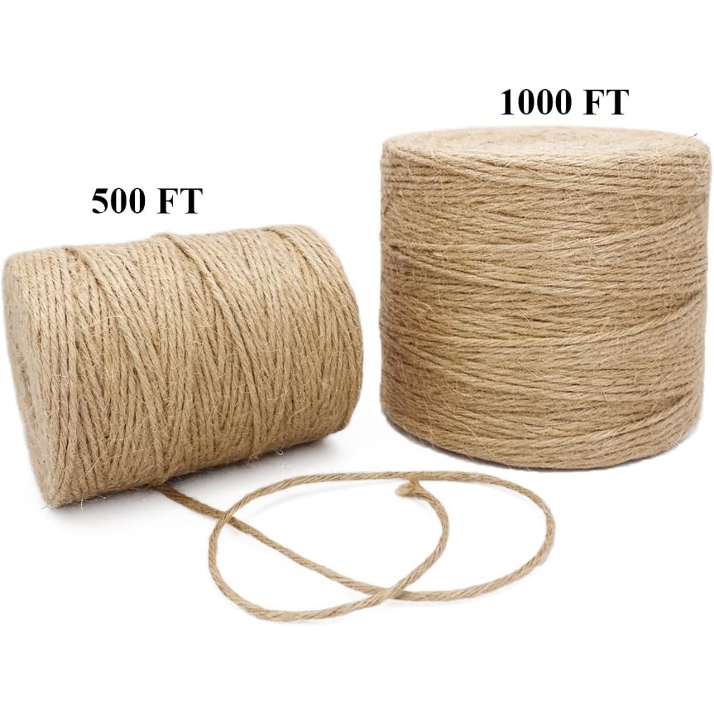 Natural Thick Jute Twine Rope  - đánh giá và giá Twine Jute Natural