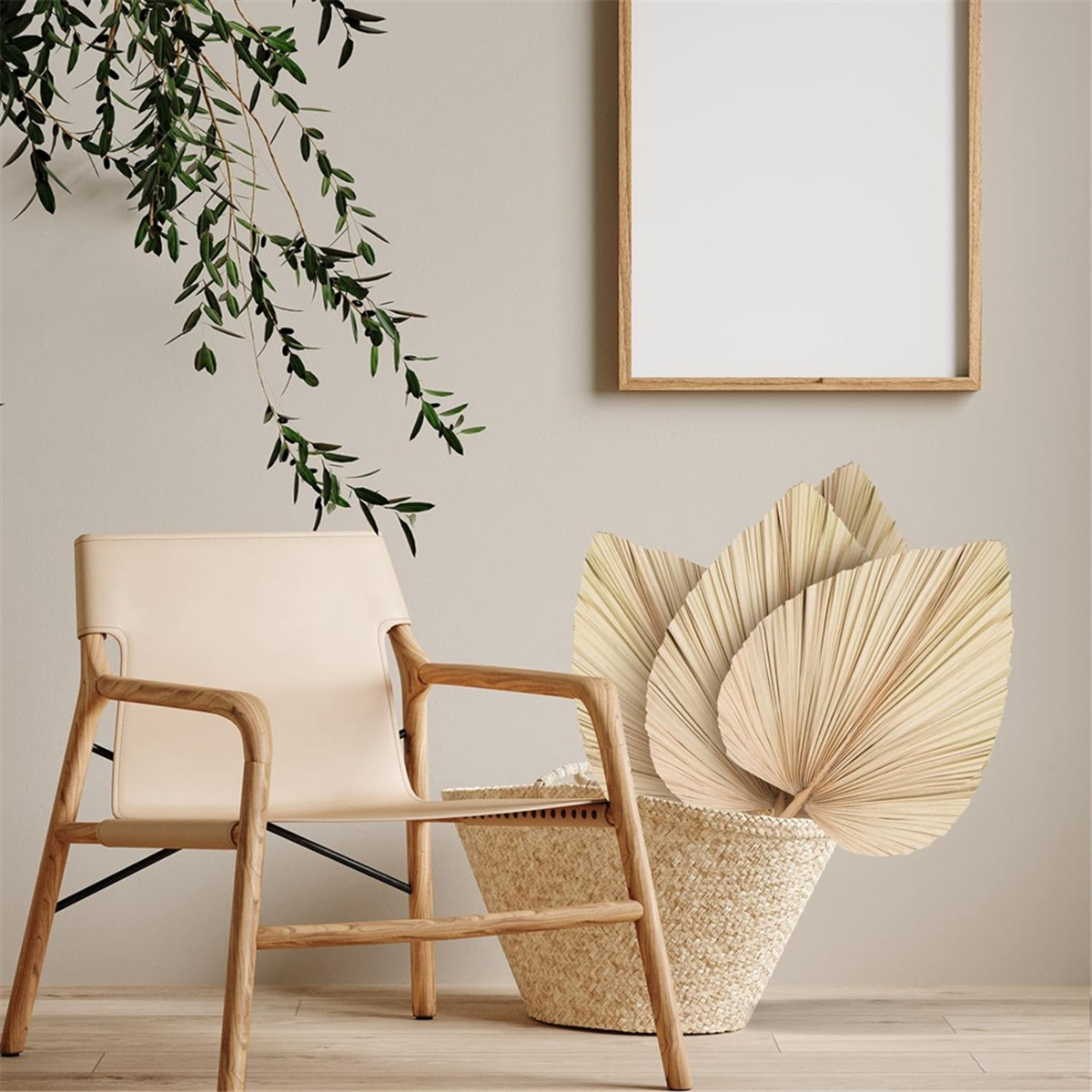 New 6PCS Dried Palm Leaves Nat - đánh giá và giá Palm Leaf Dried
