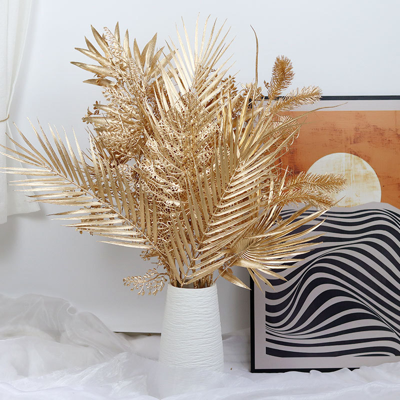 95CM Gold Artificial Plants Eu - đánh giá và giá Palm Leaf Dried