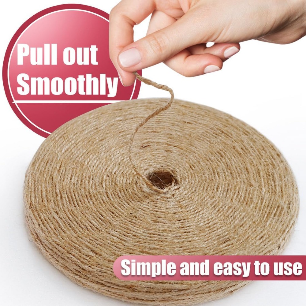600 Feet Natural Jute Twine fo - đánh giá và giá Twine Jute Natural