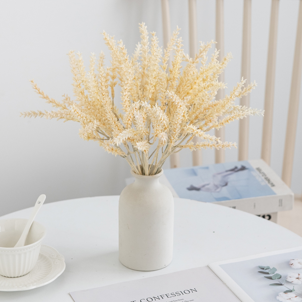 1/4pcs Artificial Plants Wheat - đánh giá và giá Palm Leaf Dried