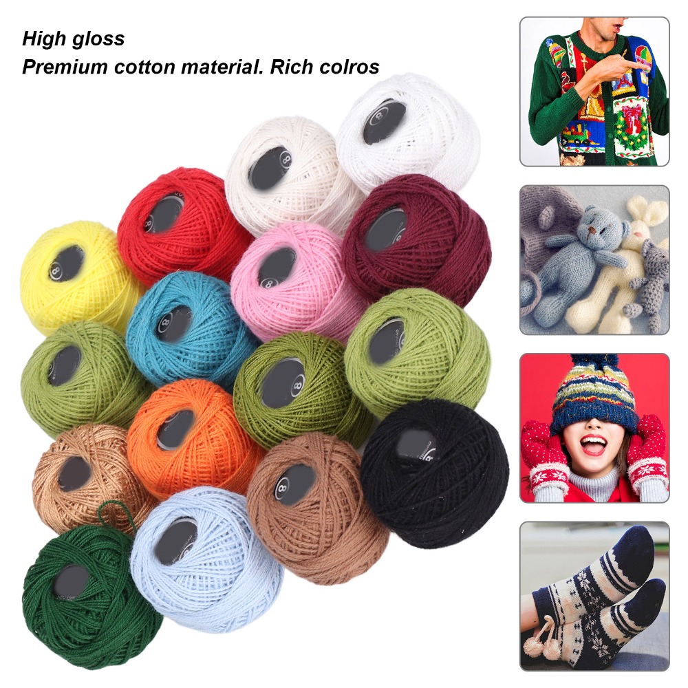 16pcs Durable Multi-Colors Cro - đánh giá và giá Twine Jute Natural